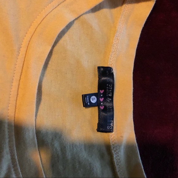 Yellow Crop Top - Picture 3 of 3